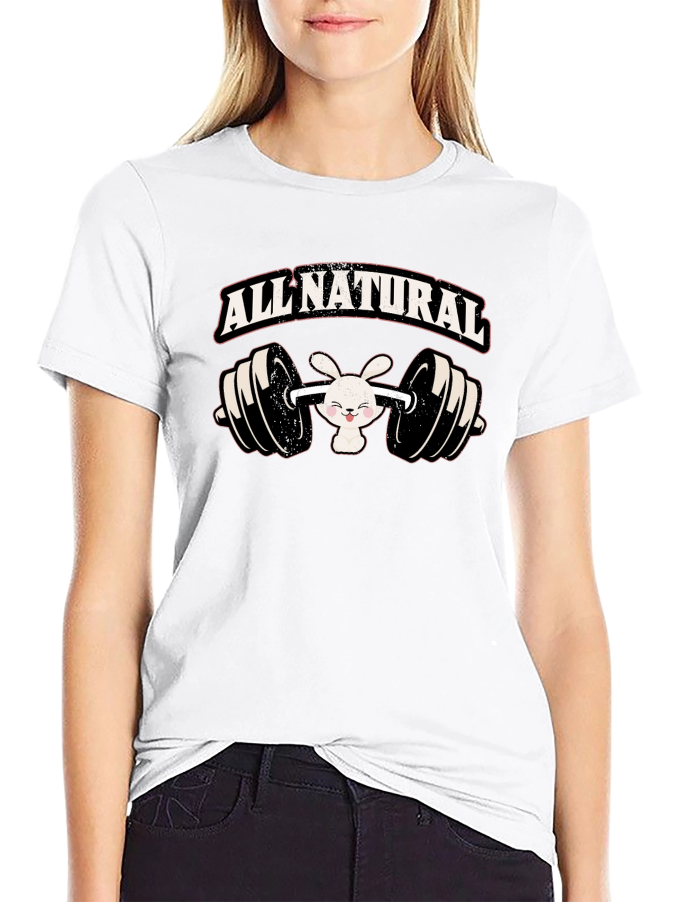 All Natural Bunny Gym T-Shirt