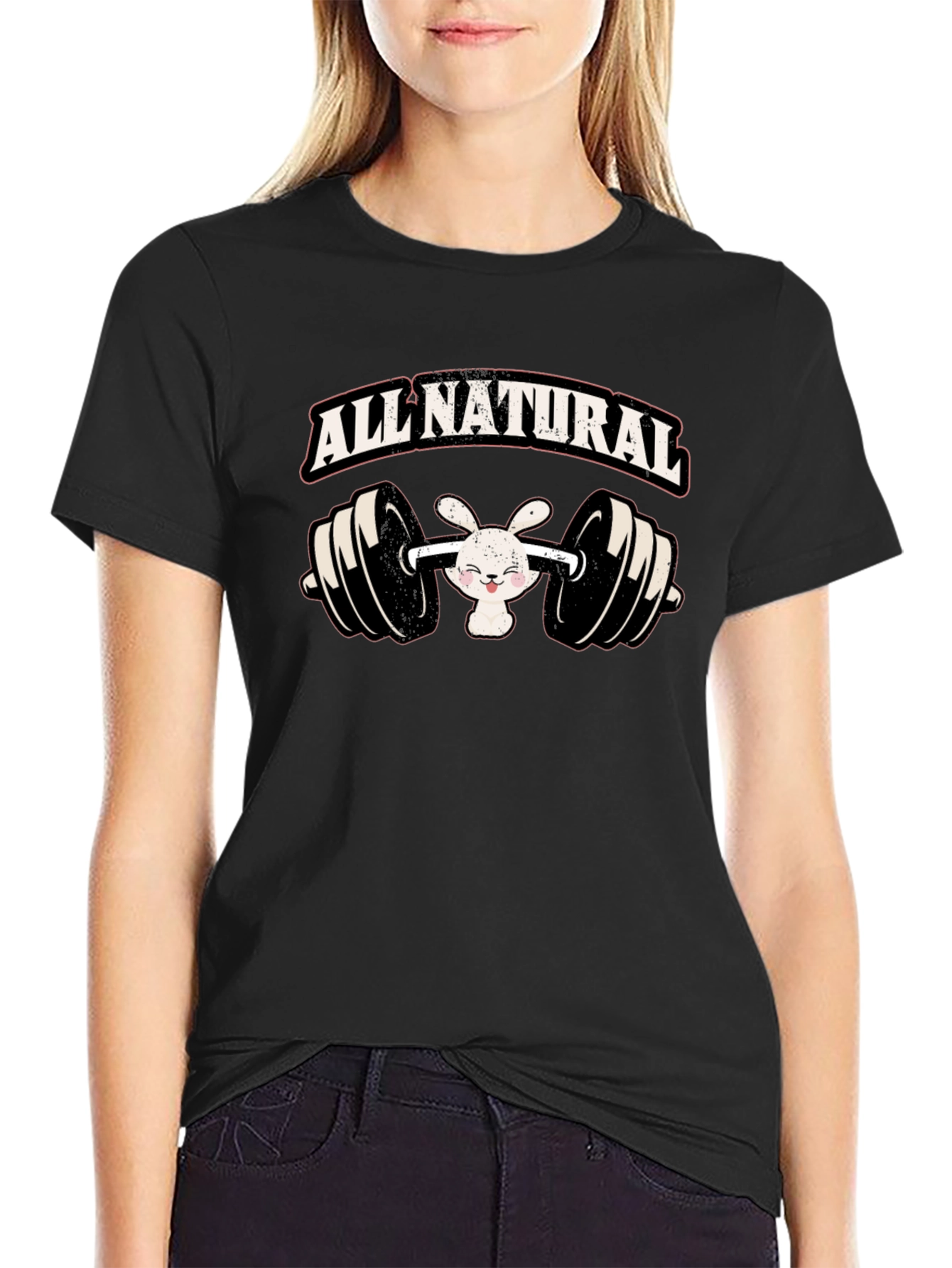 All Natural Bunny Gym T-Shirt