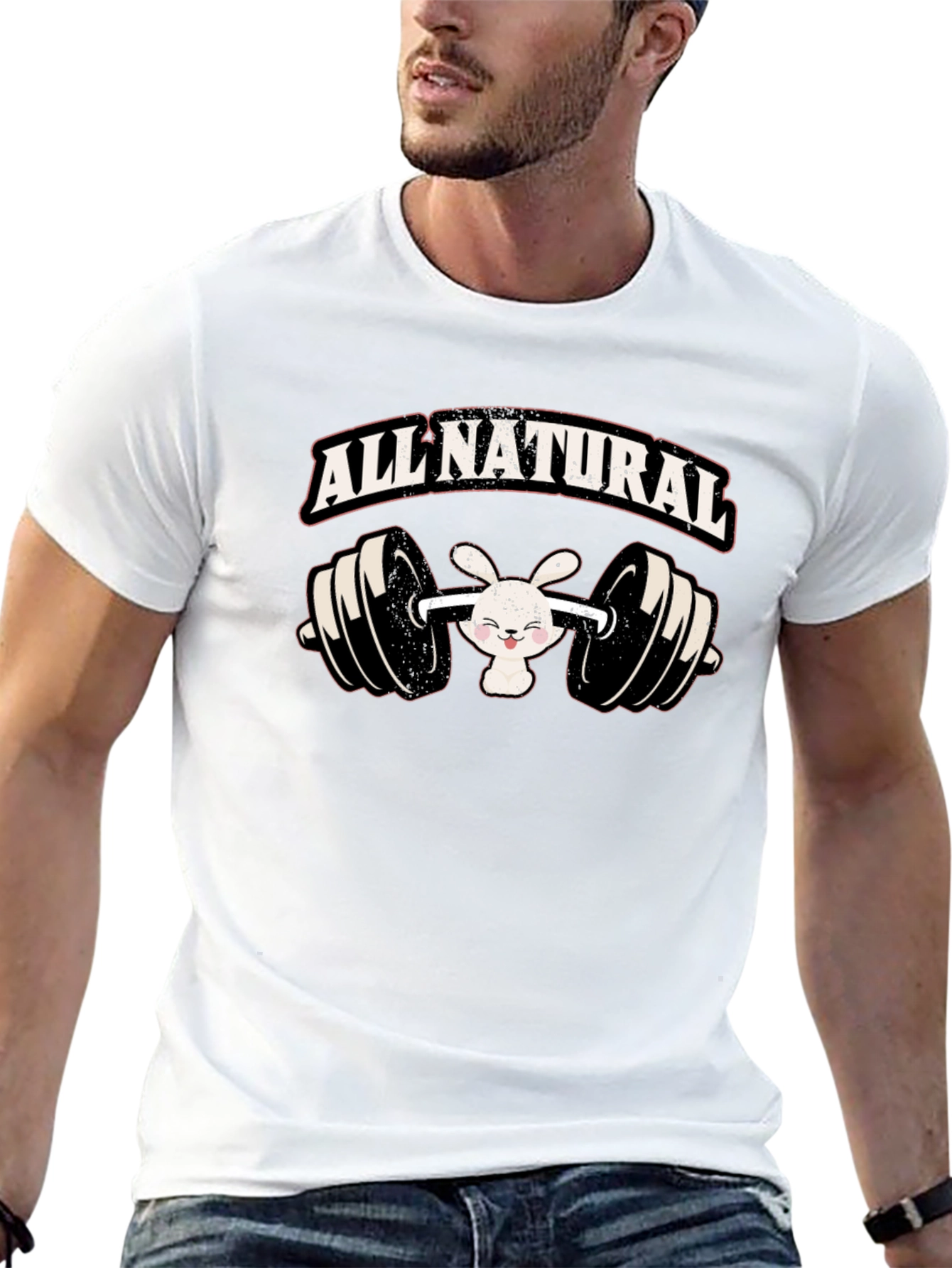 All Natural Bunny Gym T-Shirt