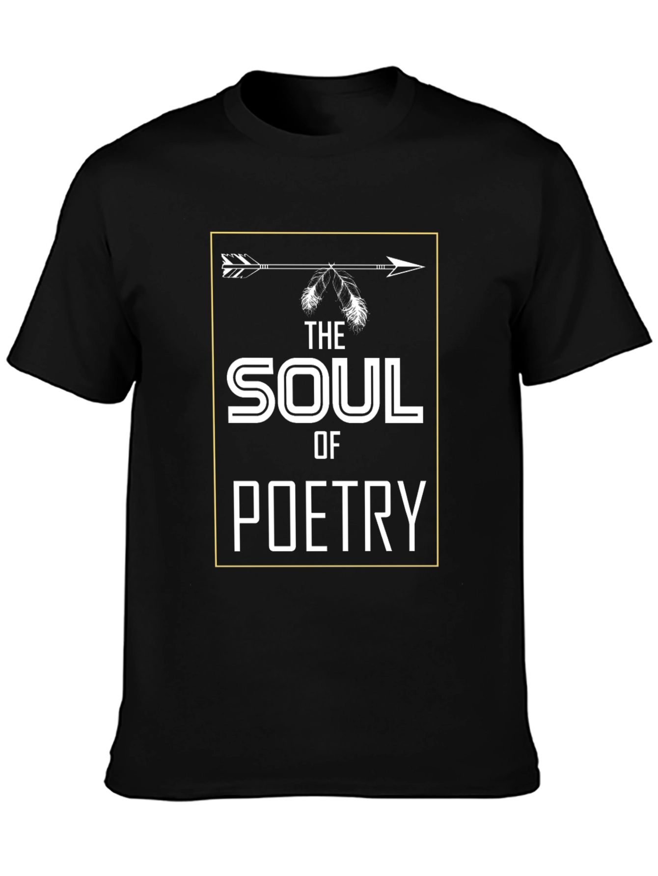 Soul of Poetry Graphic T-Shirt - Unique Design