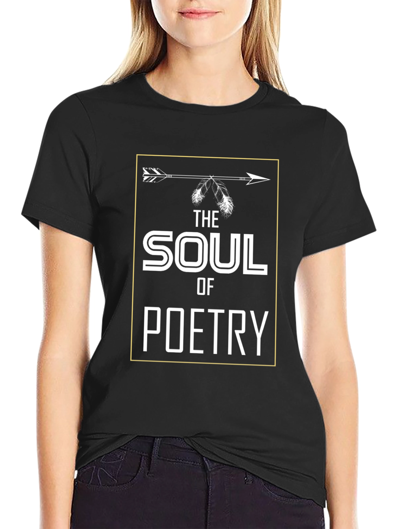 Soul of Poetry Graphic T-Shirt - Unique Design