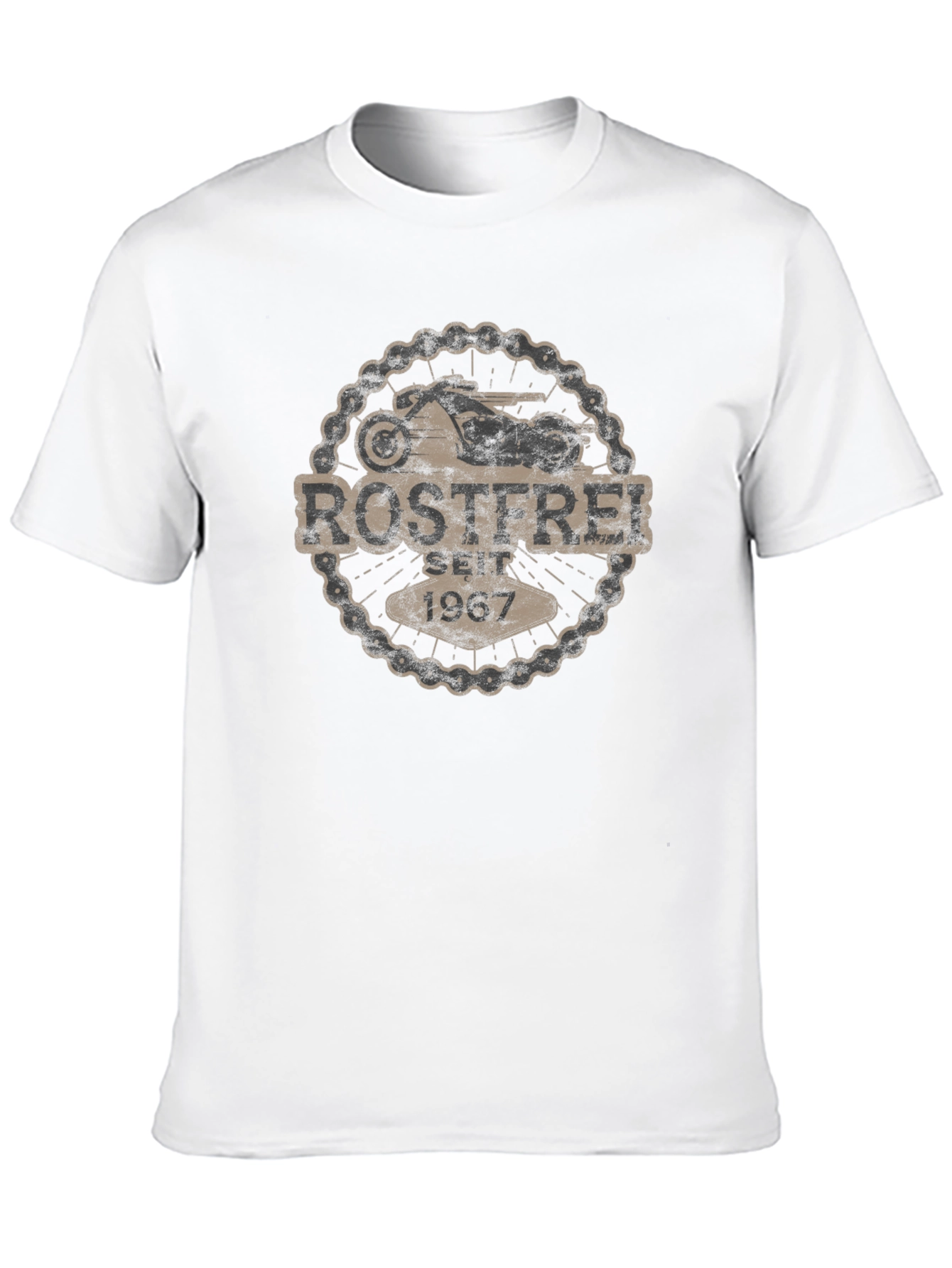 Rostfrei Motorcycle T-Shirt - Black