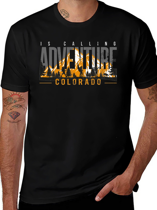 Adventure is Calling Colorado T-Shirt