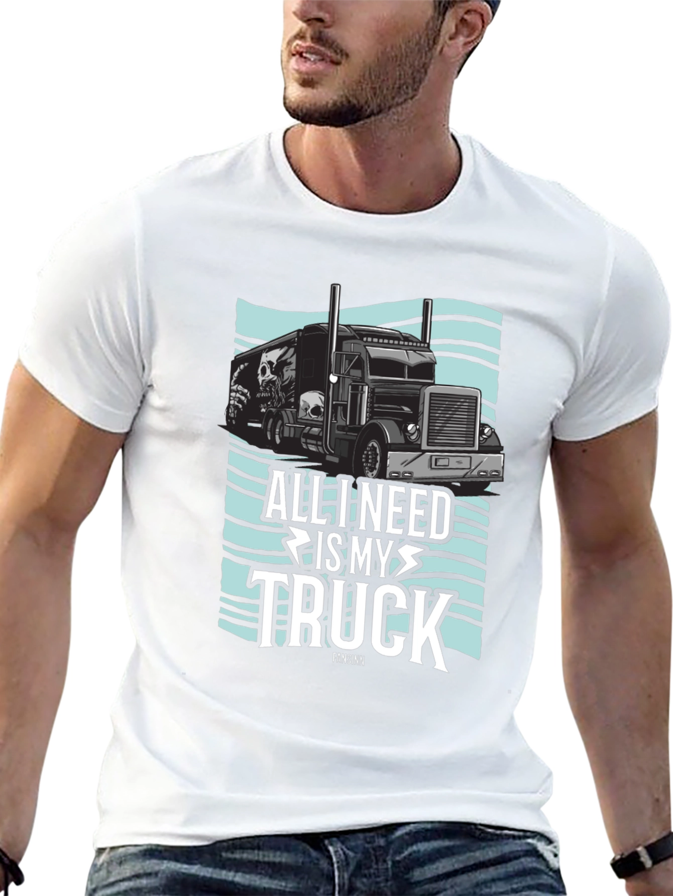 All I Need Is My Truck Graphic T-Shirt