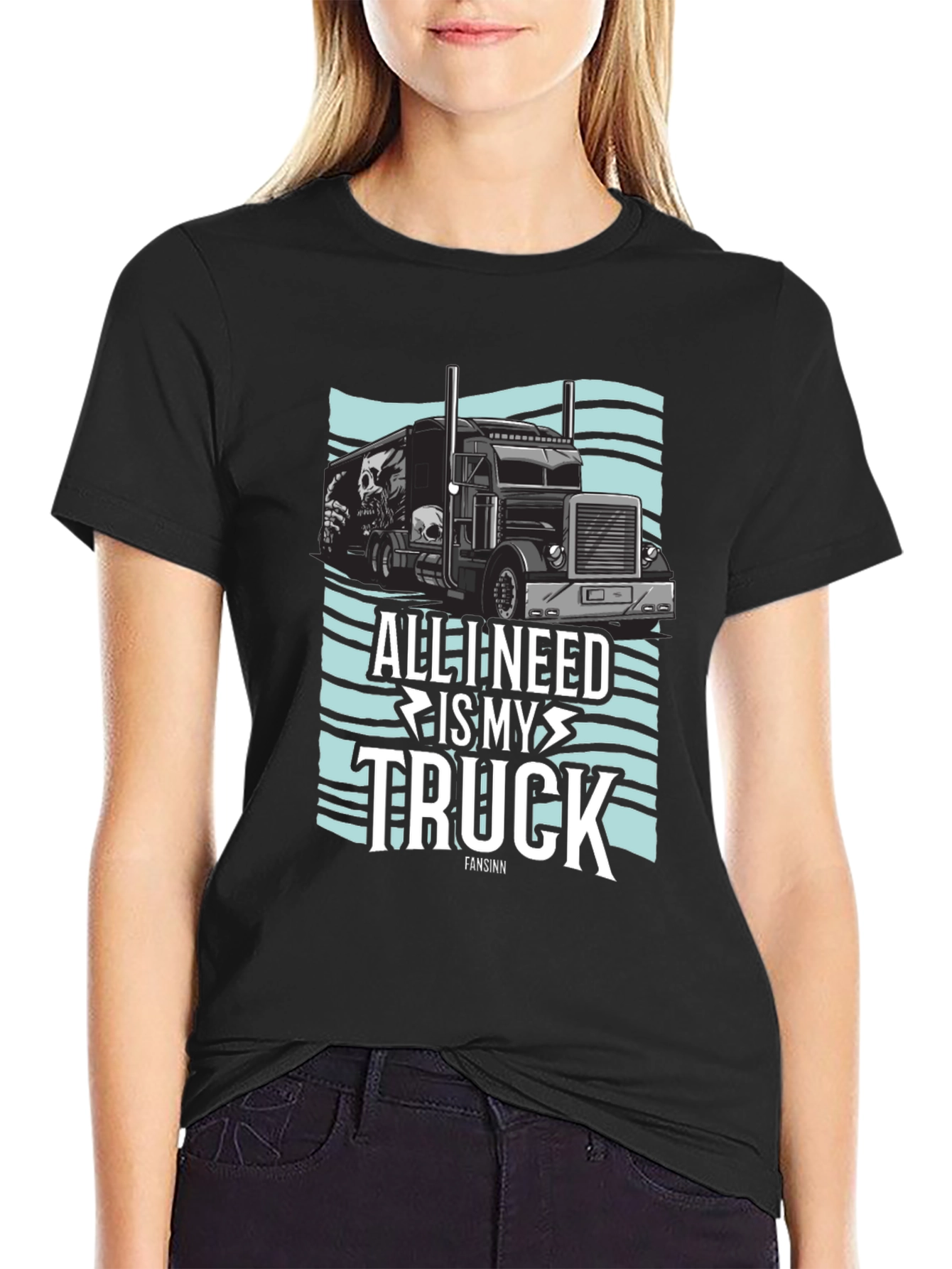 All I Need Is My Truck Graphic T-Shirt