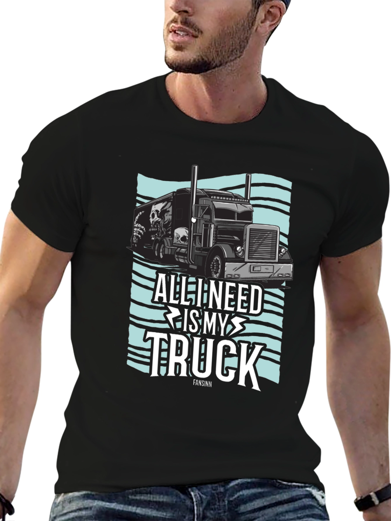All I Need Is My Truck Graphic T-Shirt
