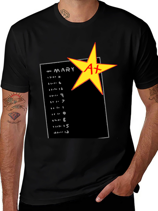 A+ Student T-Shirt - Grade School Success