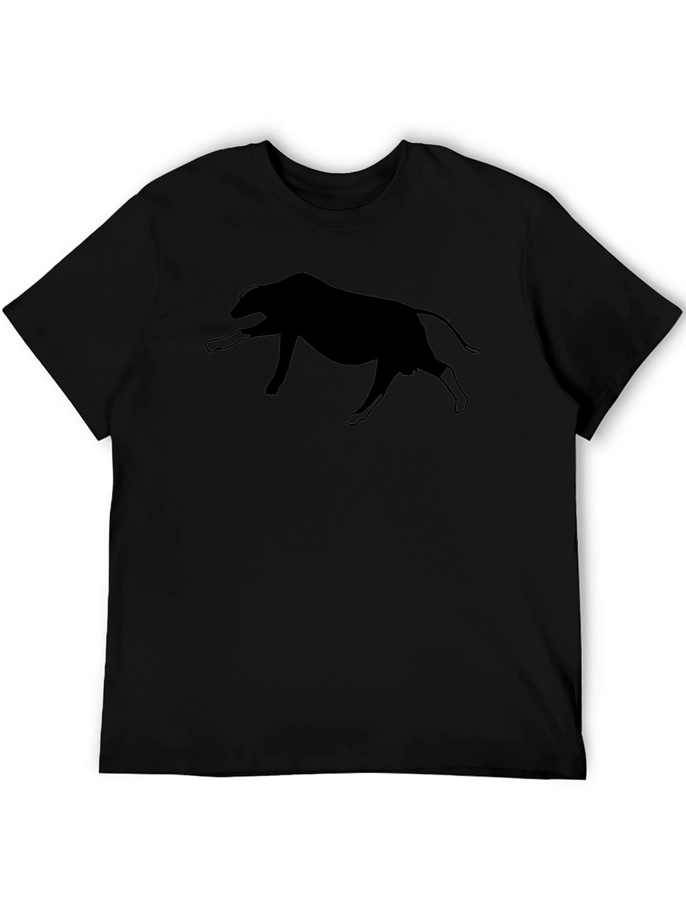 Black Bull Silhouette Tee - Mens Graphic T-Shirt