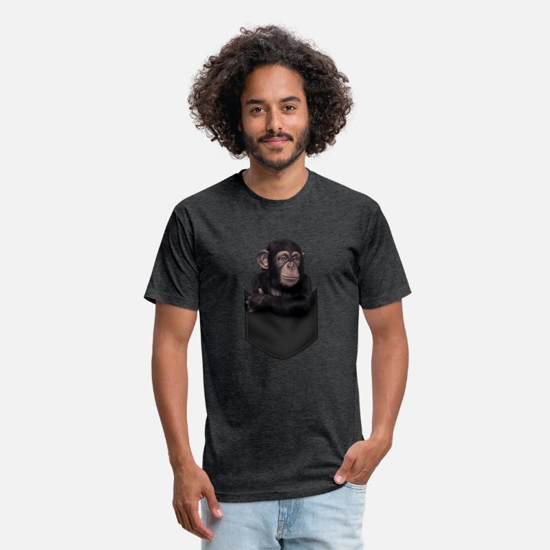 Baby Chimpanzee In Pocket Great Apes Africa