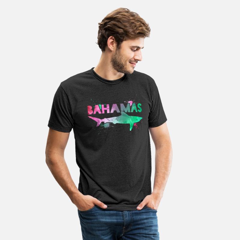 Bahamas Shark Watercolor Souvenir