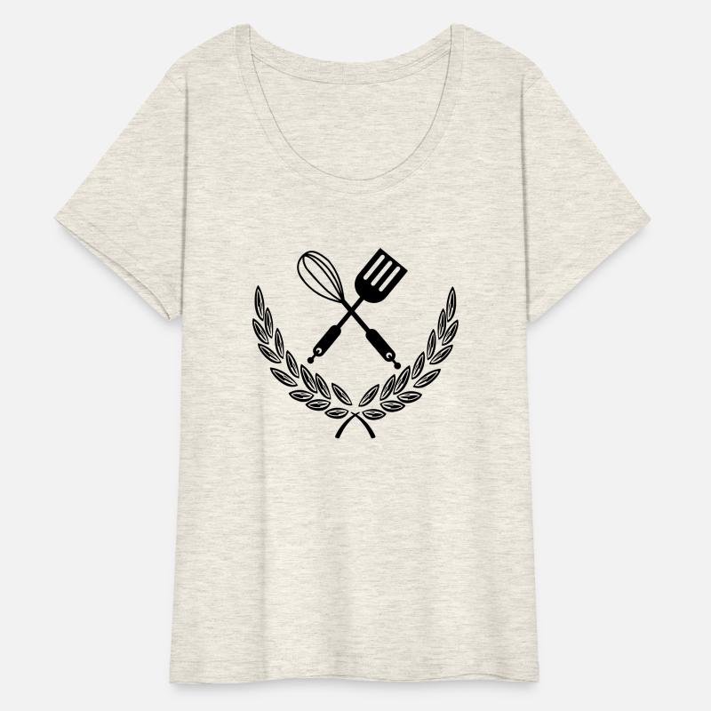 Baking tools in laurel wreath chef logo
