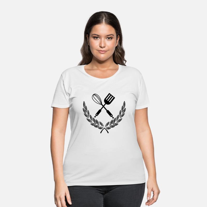 Baking tools in laurel wreath chef logo