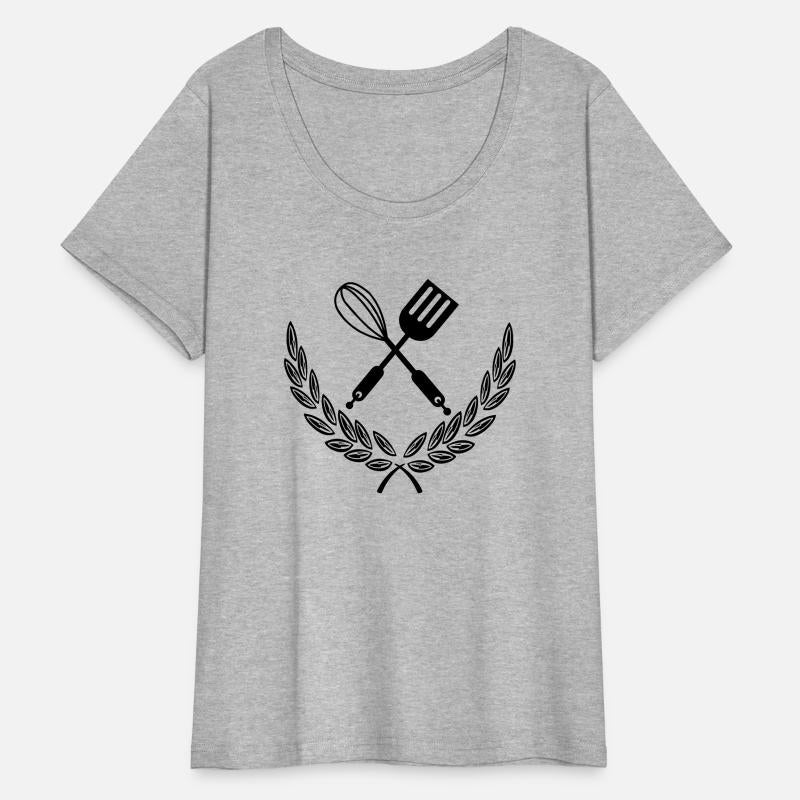 Baking tools in laurel wreath chef logo