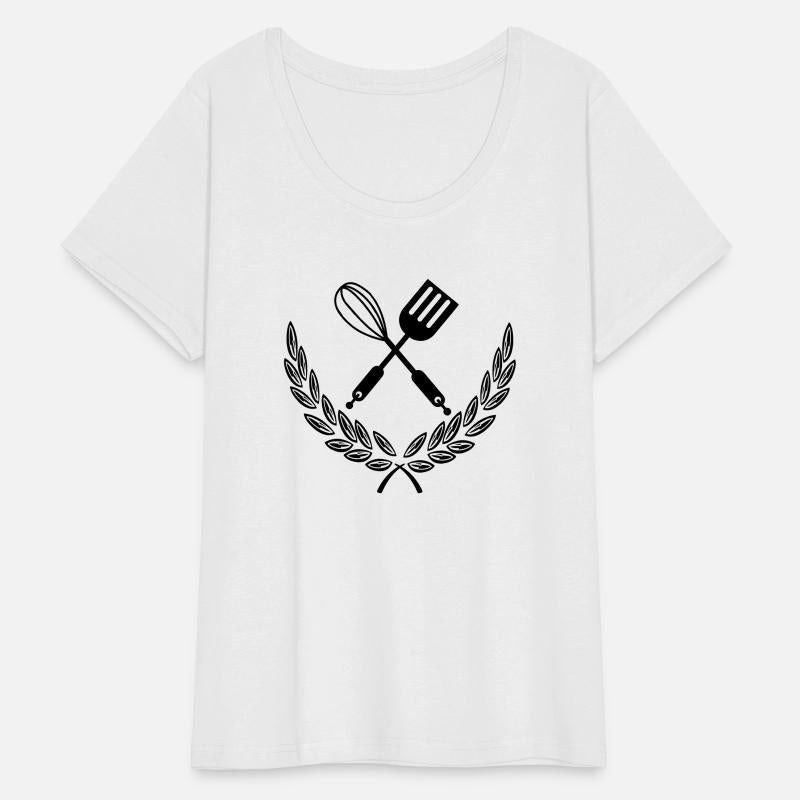 Baking tools in laurel wreath chef logo