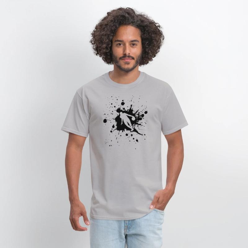 Basketball Dribble Man Black