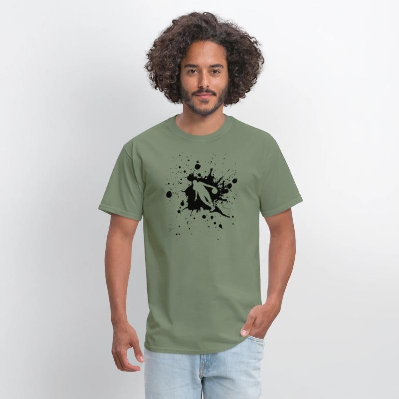 Basketball Dribble Man Black