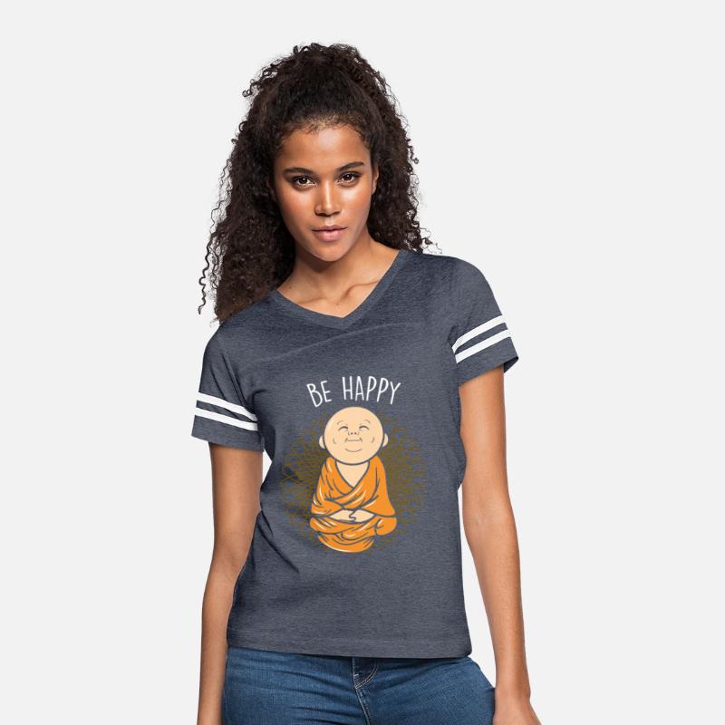 Be Happy Zen Little Buddha Mandala Buddhist