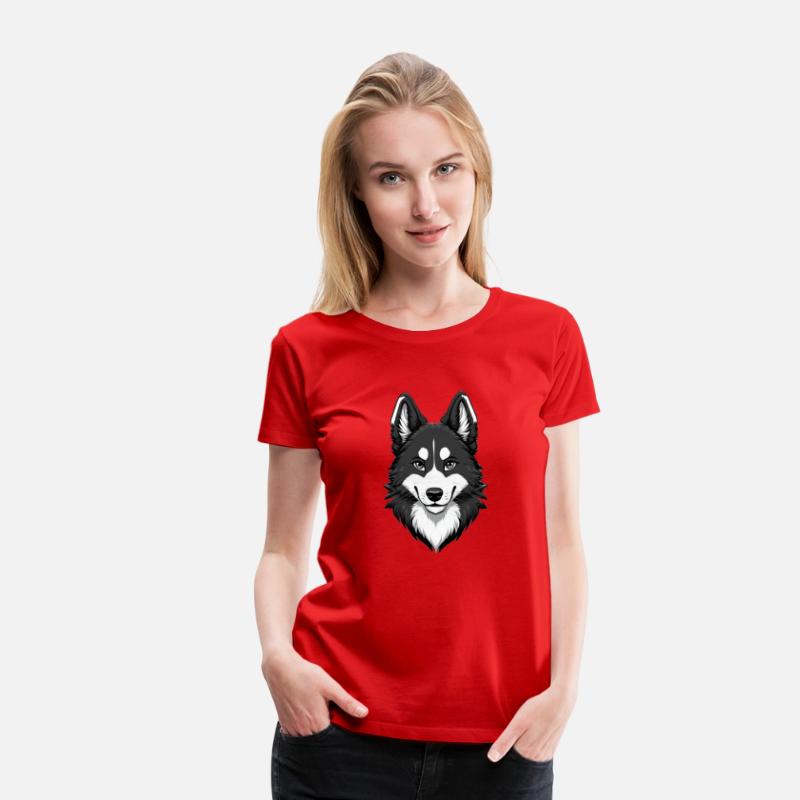 beautiful dog head
