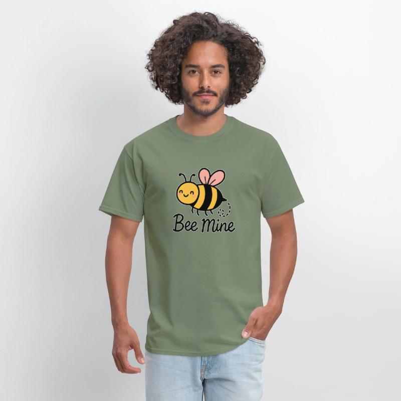 Bee Mine Cute Vintage Couple