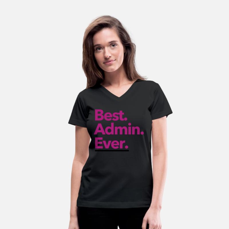Best. Admin. Ever. - Pink on Light Background