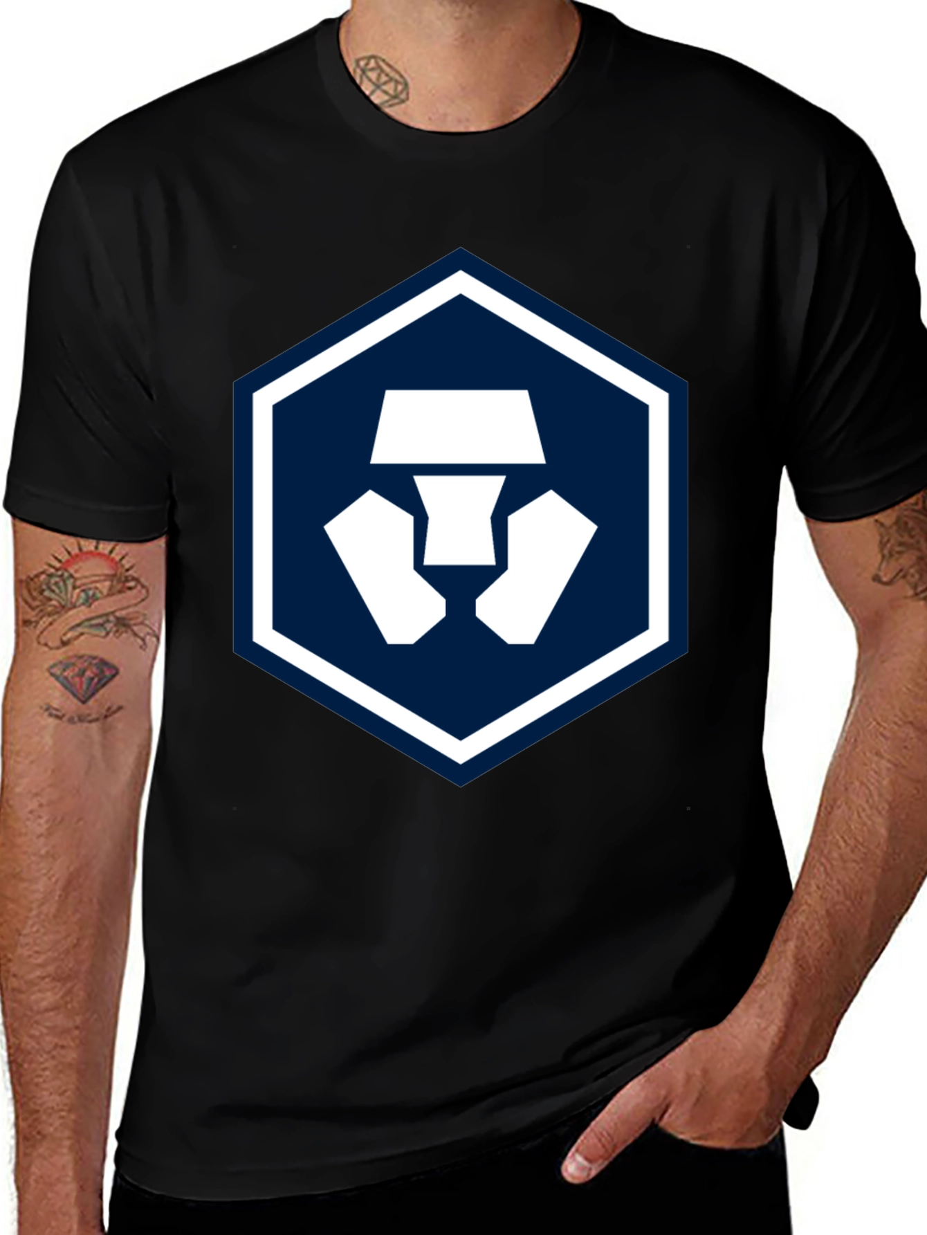 Crypto.com Logo Graphic T-Shirt