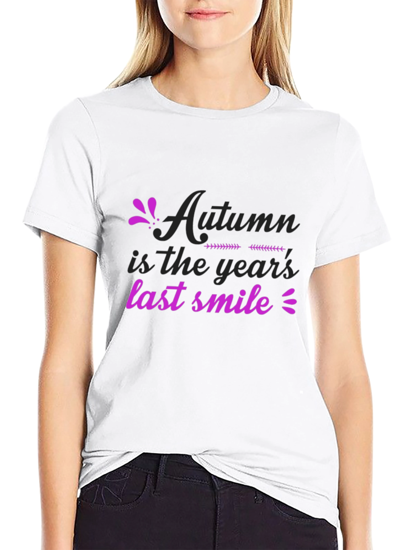 Autumns Last Smile Graphic Tee
