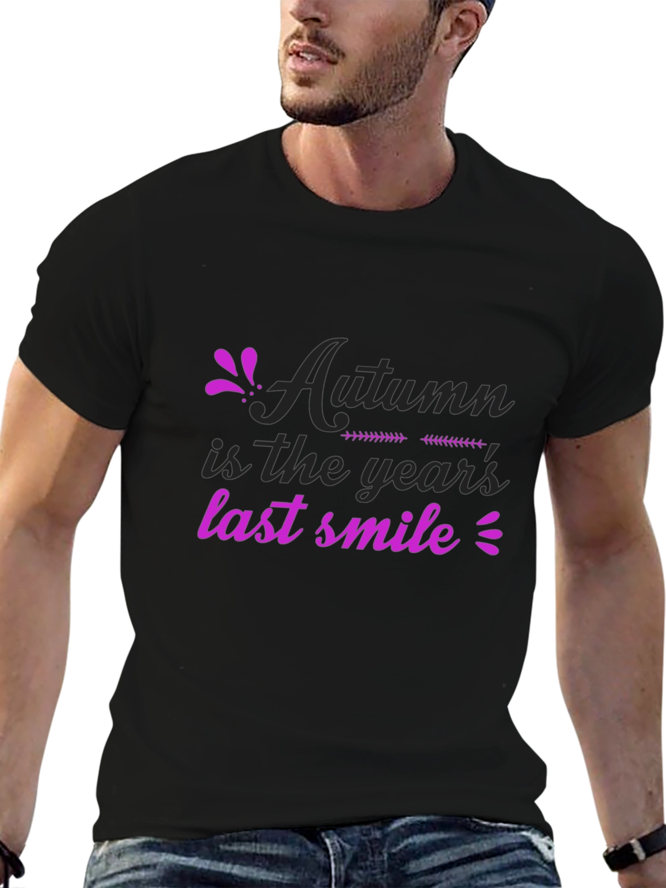 Autumns Last Smile Graphic Tee