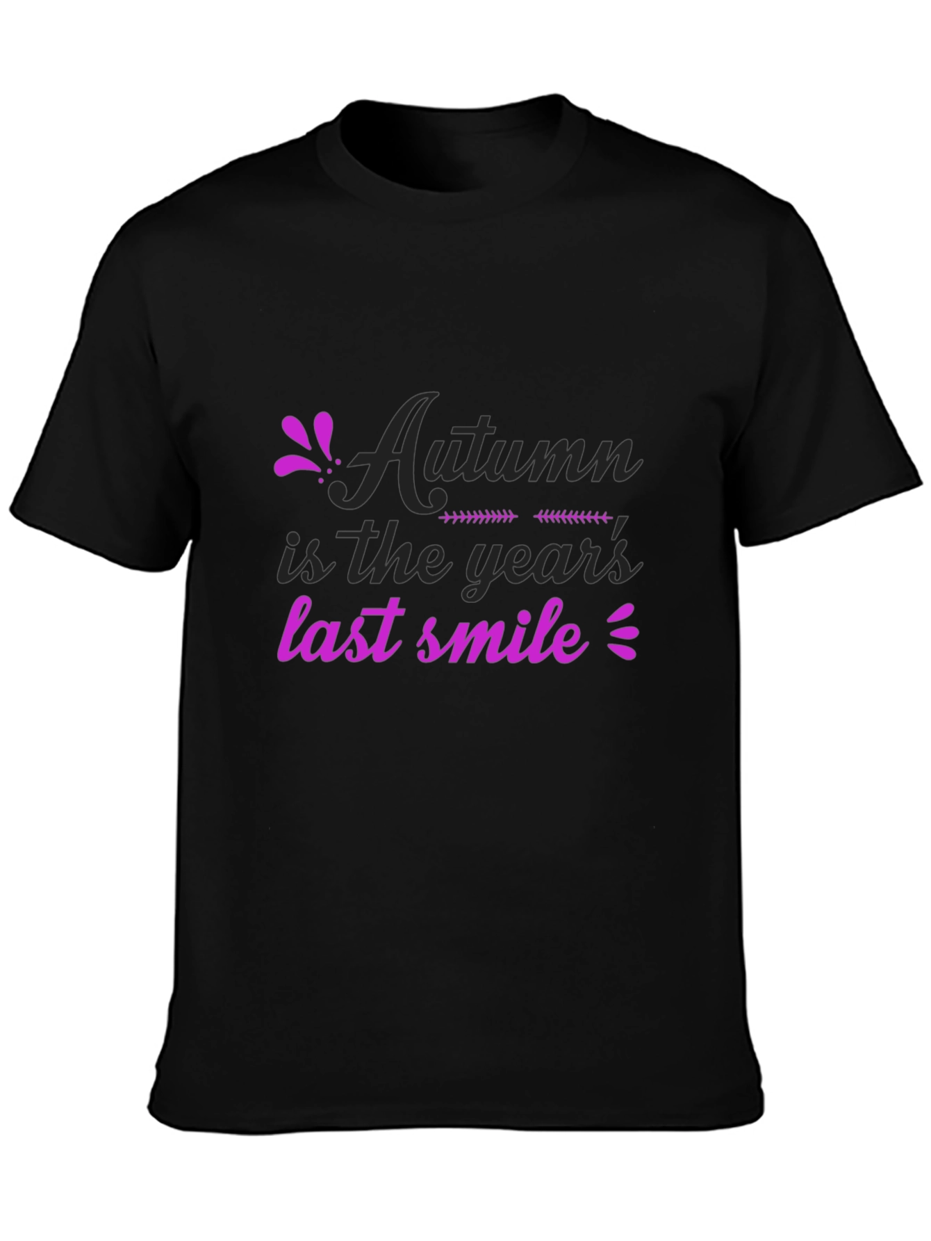 Autumns Last Smile Graphic Tee