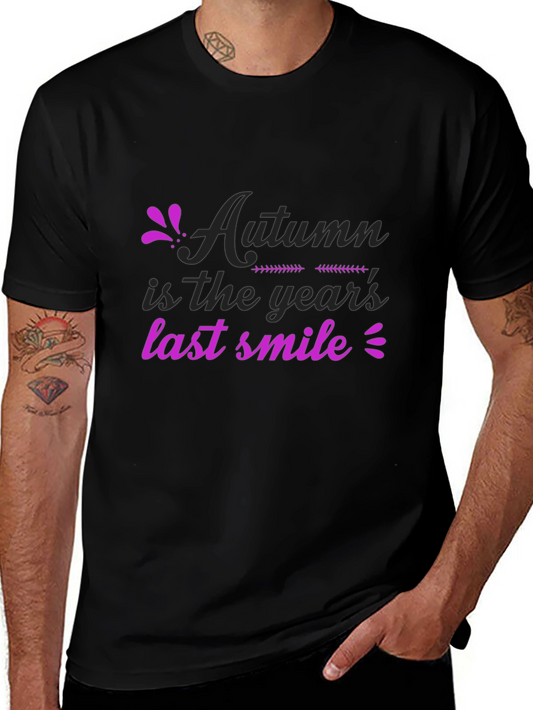 Autumns Last Smile Graphic Tee