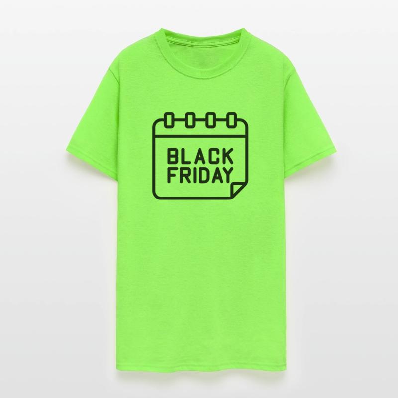 Black Friday Design Calendar Holiday Design