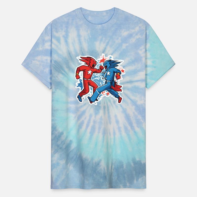 blue vs red