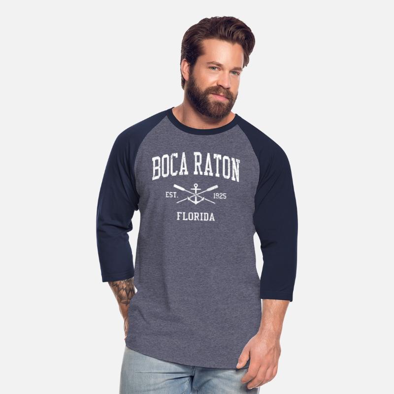 Boca Raton Fl Crossed Oars Boat Anchor Sports