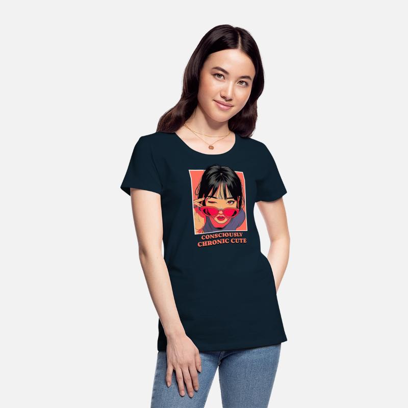 Bold Girl with Sunglasses Illustration