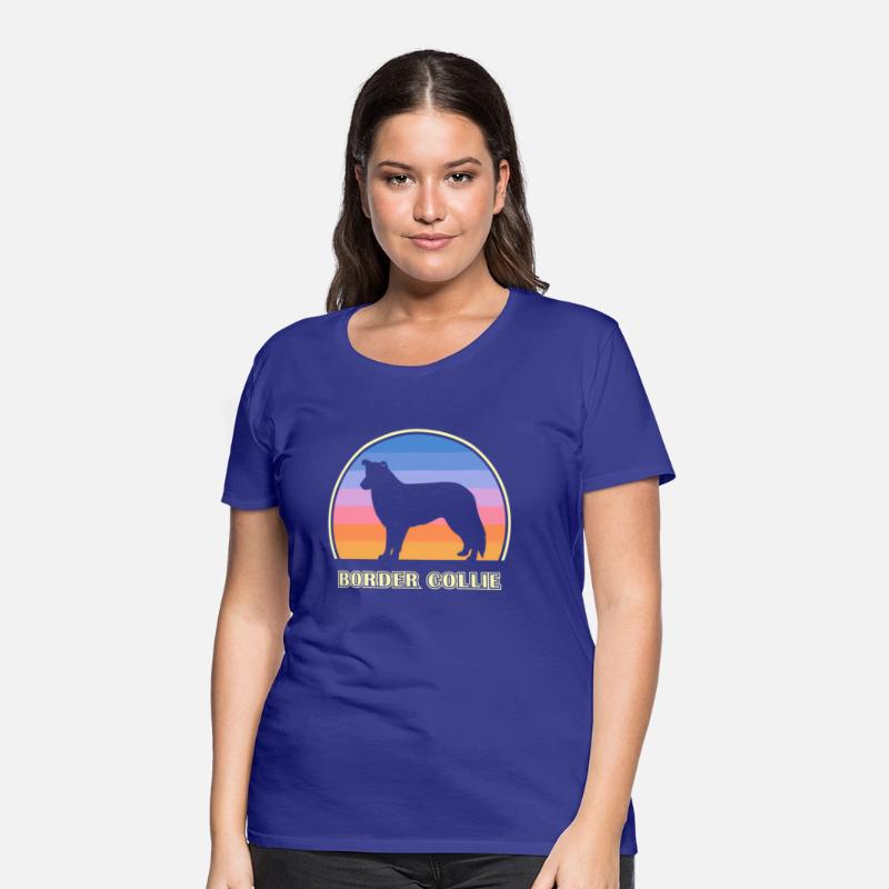 Border Collie Sunset Dog