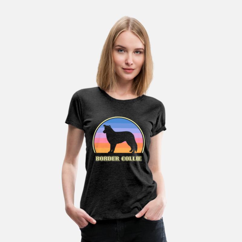 Border Collie Sunset Dog
