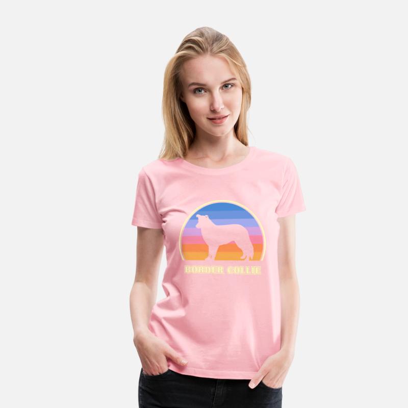 Border Collie Sunset Dog