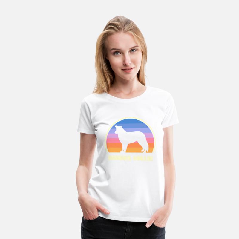 Border Collie Sunset Dog