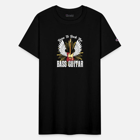 Born To Rock The Bass Guitar Musician Music Band