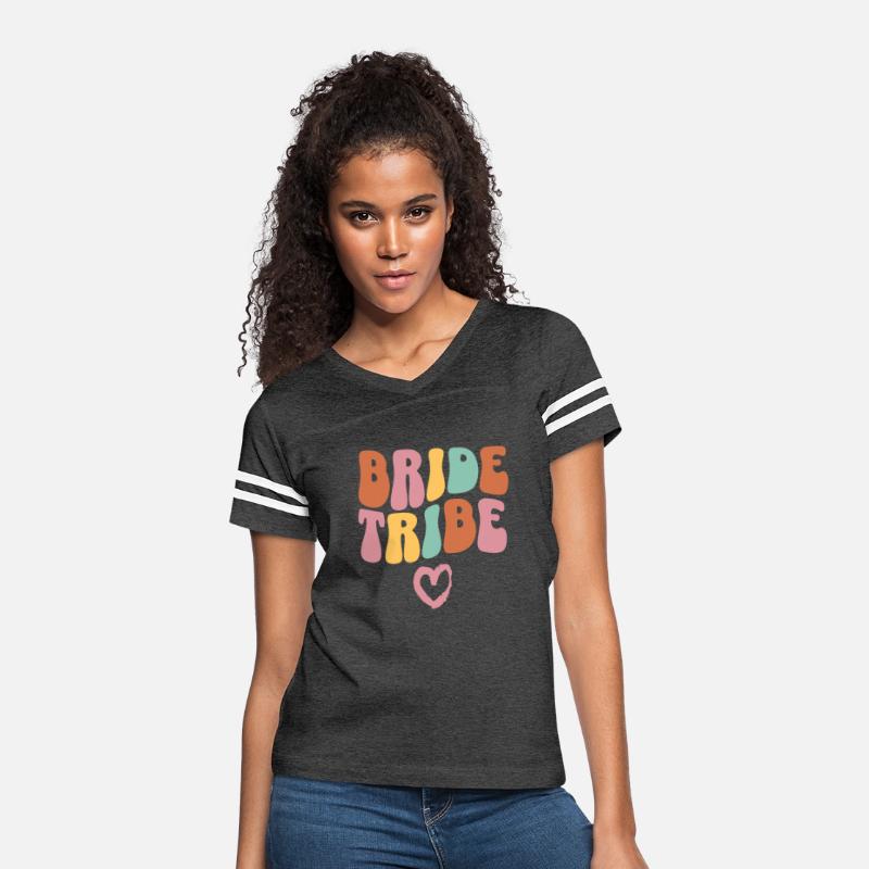 Bride Tribe Retro Bachelorette Groovy Bridal Party