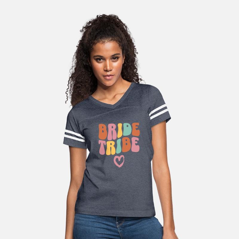 Bride Tribe Retro Bachelorette Groovy Bridal Party