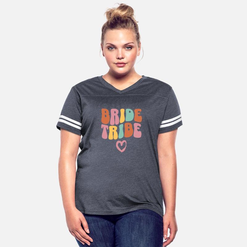 Bride Tribe Retro Bachelorette Groovy Bridal Party