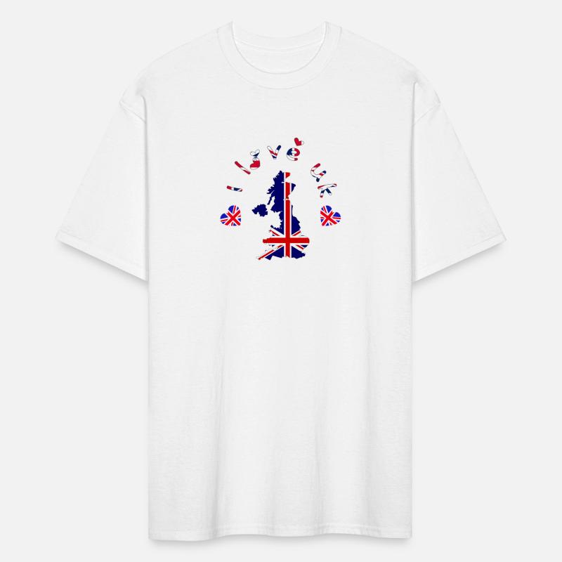 Britain map, realistic pennant with map of Britain
