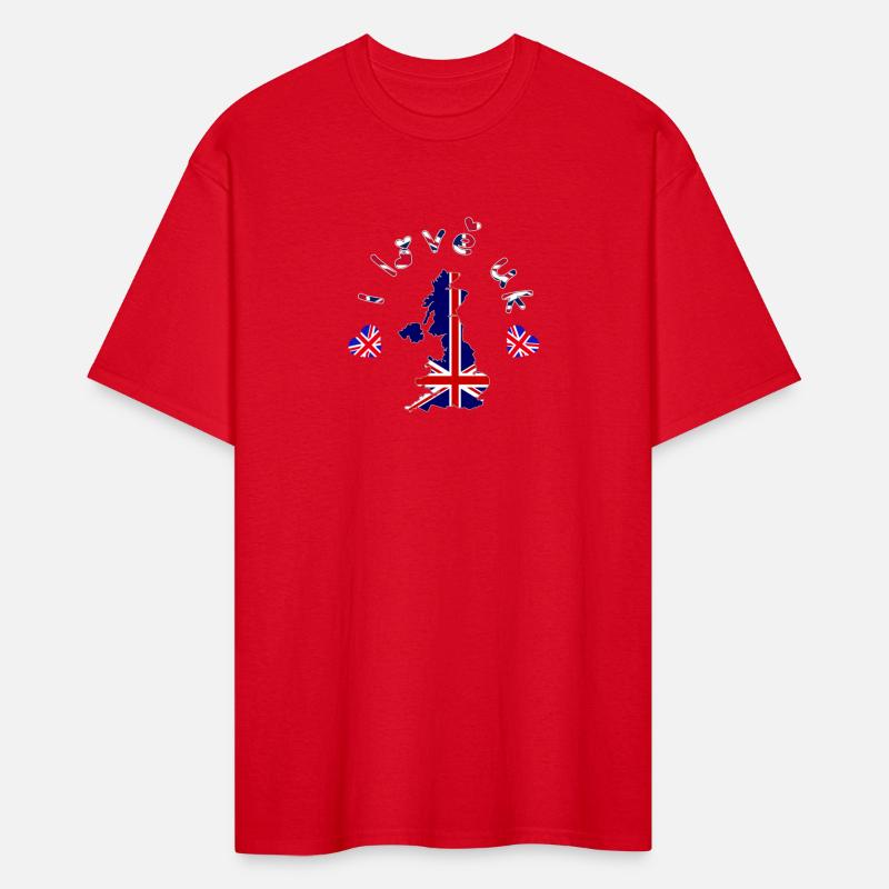 Britain map, realistic pennant with map of Britain