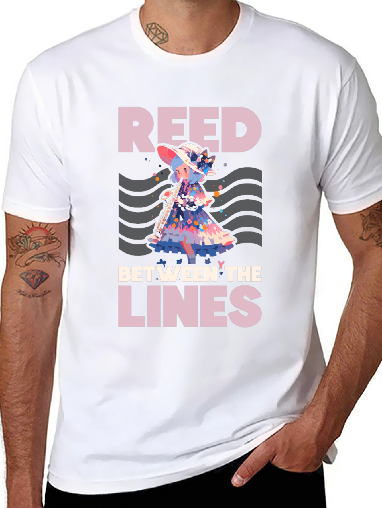 Reed Between The Lines Graphic T-Shirt