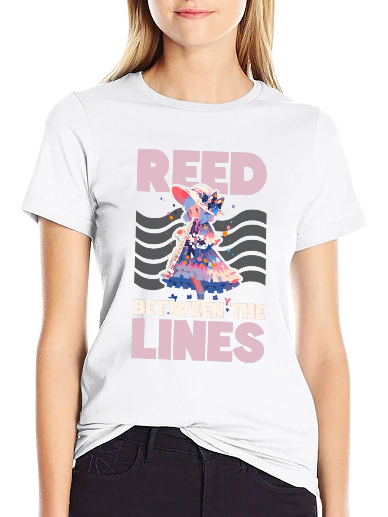 Reed Between The Lines Graphic T-Shirt