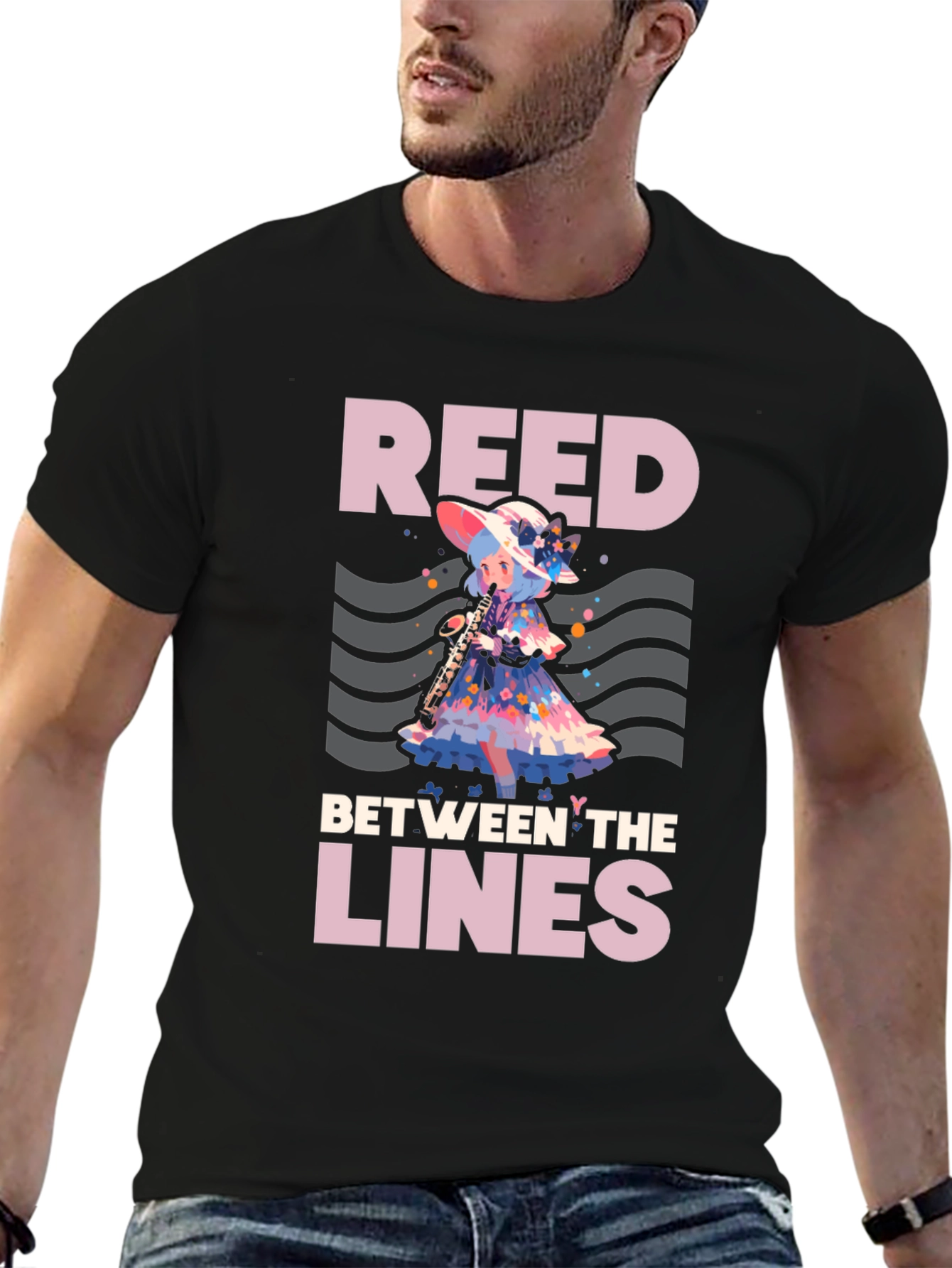 Reed Between The Lines Graphic T-Shirt