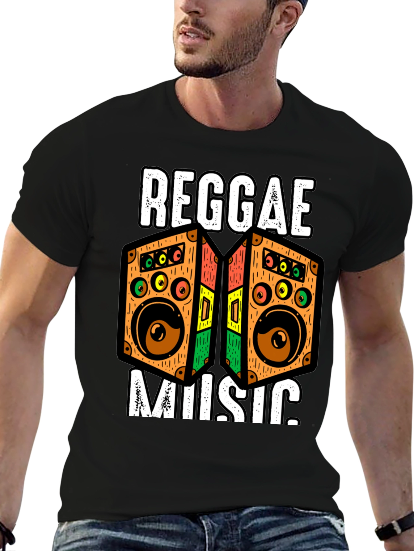Reggae Music Graphic T-Shirt