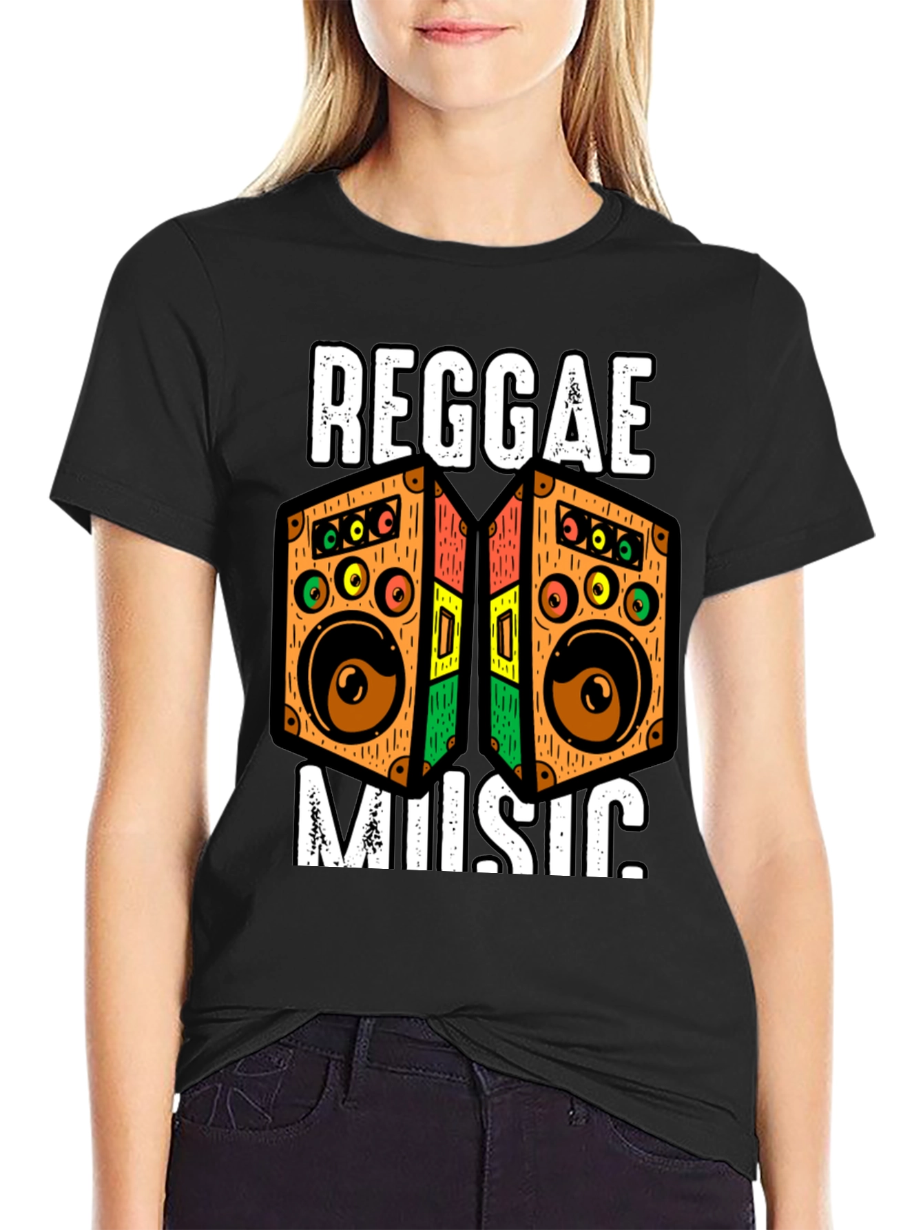 Reggae Music Graphic T-Shirt