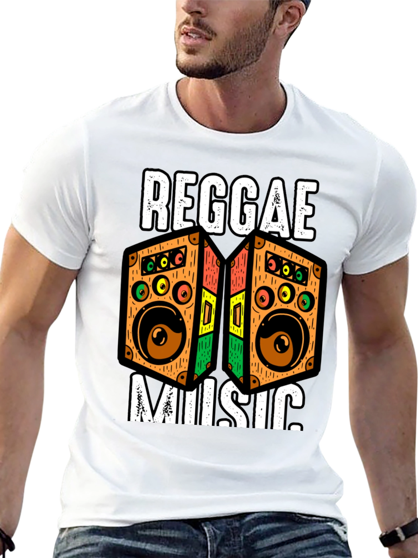 Reggae Music Graphic T-Shirt