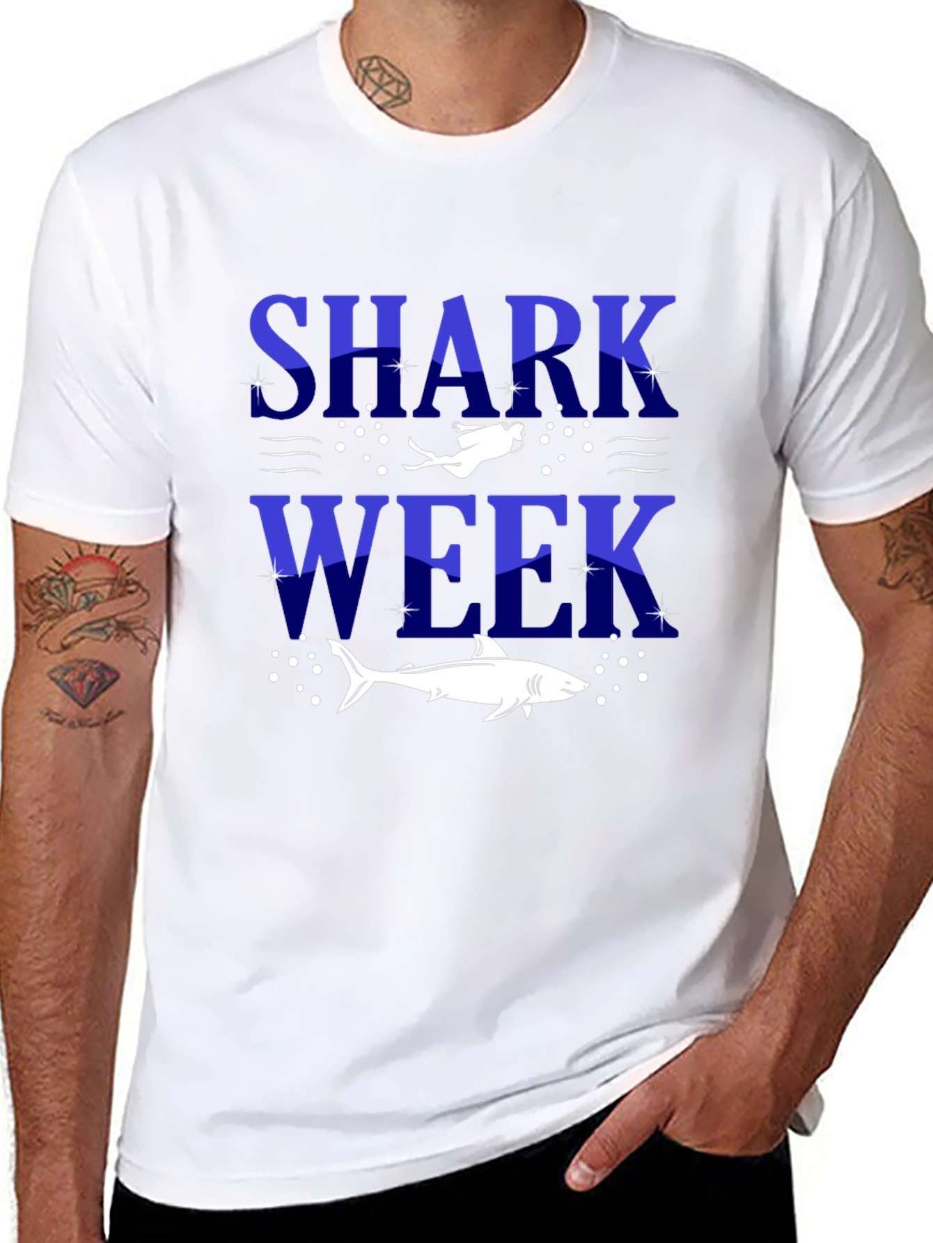 Shark Week T-Shirt Graphic Tee